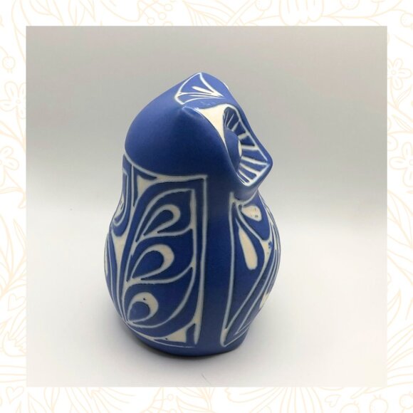 PABLO ZABAL OWL- Vintage Ceramic Owl Figurine- By Pablo Zabal - Made in Chile - Picture 2 of 6